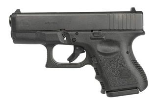 Glock G27 Gen 3 pistol is chambered in .40 S&W